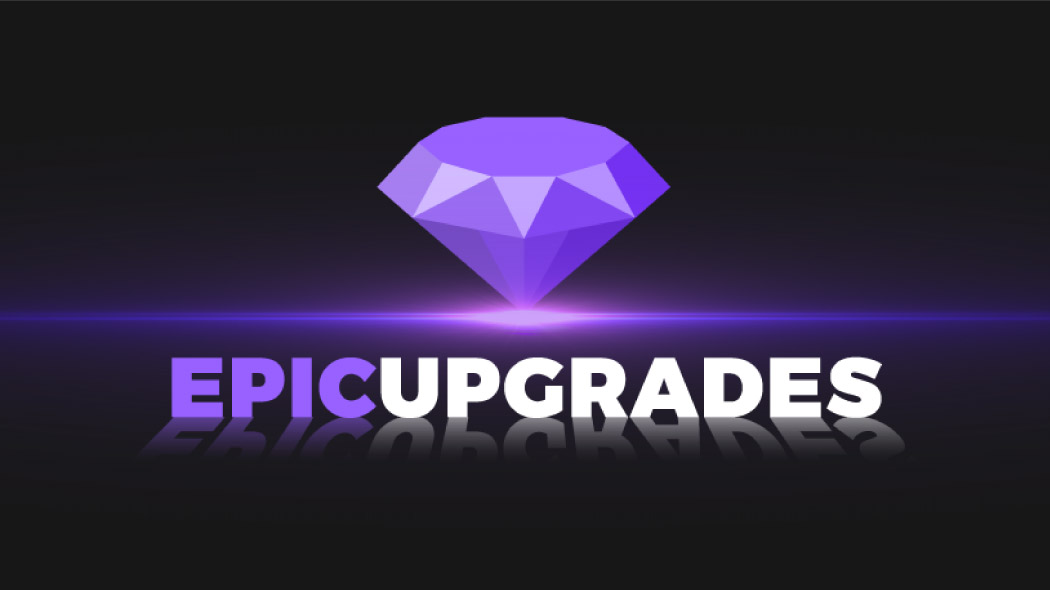 epic upgrades logo design