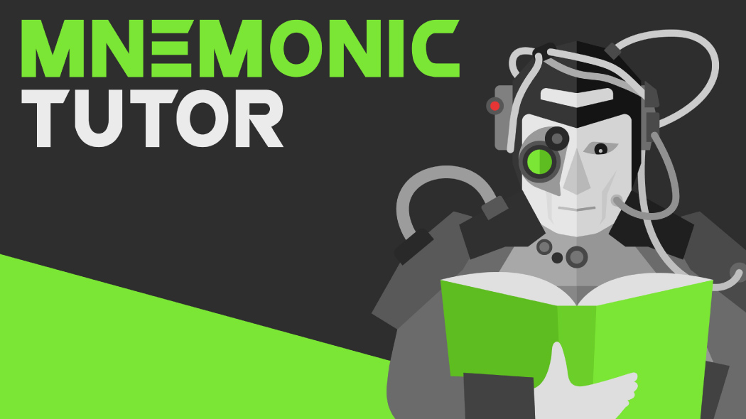 mnemonic tutor logo design